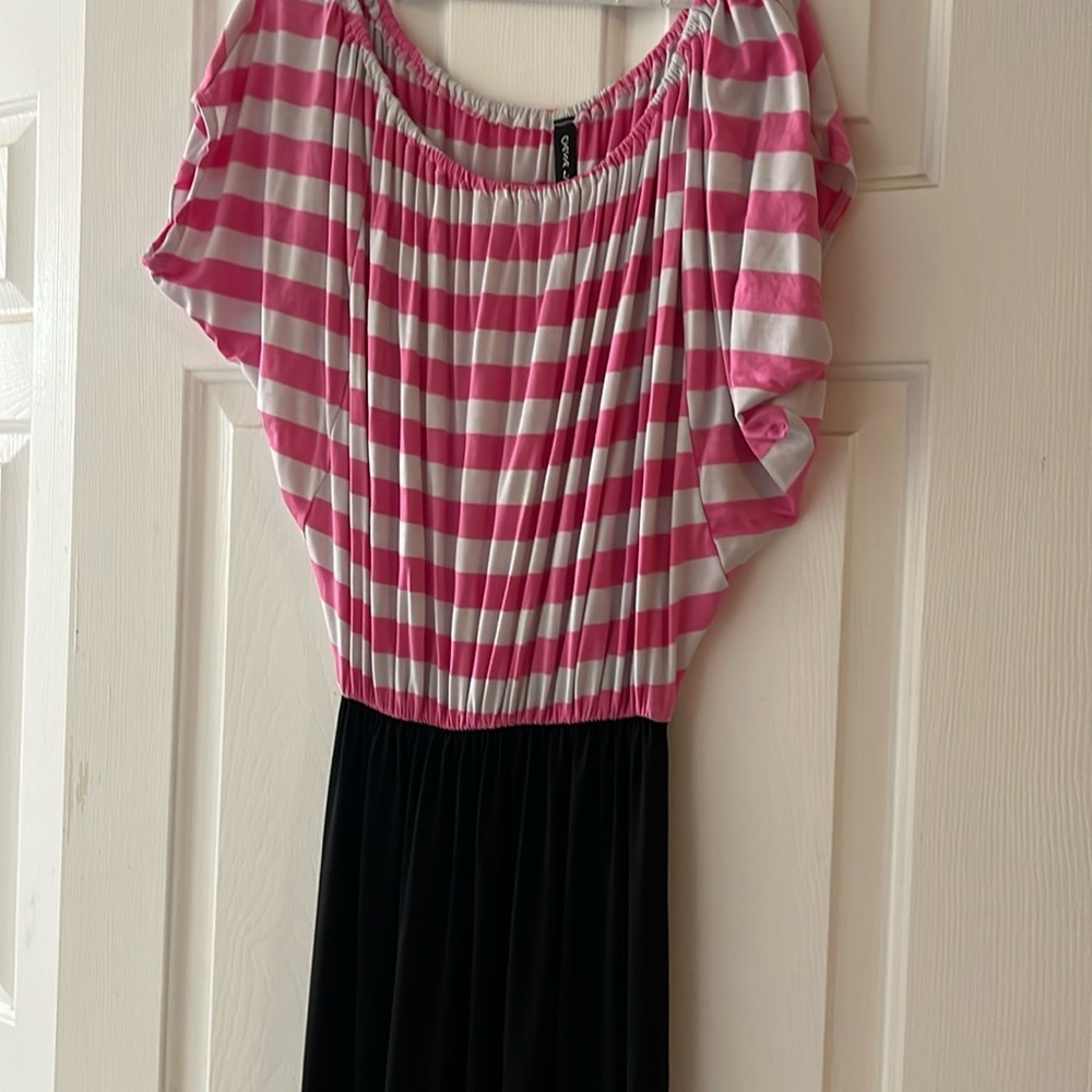 Off shoulder maxi dress